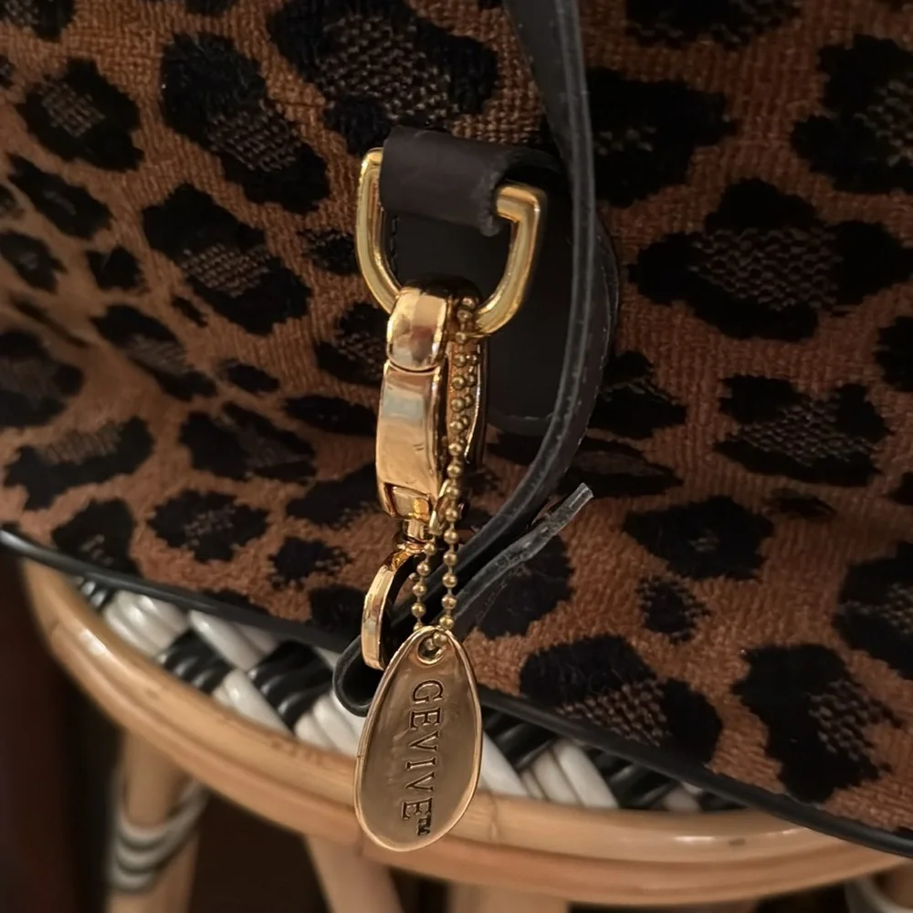 Leopard print luggage - Gevive by Boyt vintage - Picture 2 of 9